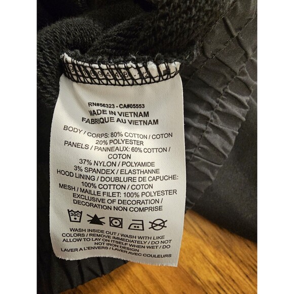 Nike Jacket Womens Medium Black White 1/2 Zip Icon Clash Cropped - Picture 10 of 10